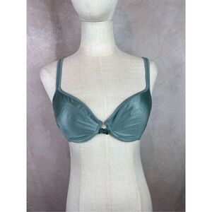 Green Lace Unpadded Victoria’s Secret Bra 34B
